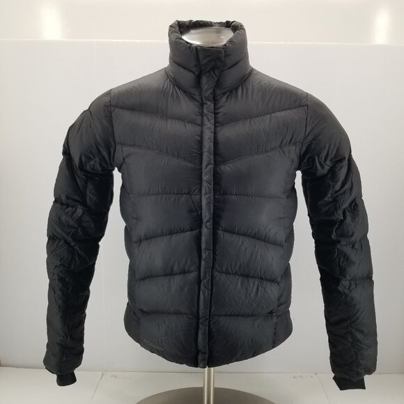 Columbia Titanium Women's Goose Down Puffer Jacket Black Winter Sports Size M - Picture 1 of 11